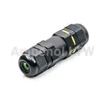 Produktfoto 1 von Amphenol Industrial SC 24.2 mm Standard Rundsteckverbinder Buchse 2-polig Buchse 20A Kabel IP68
