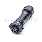 Produktfoto 1 von Amphenol Industrial X-LOK 20 mm Standard Rundsteckverbinder Buchse 8-polig Buchse 5A Kabel IP68