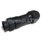 Produktfoto 1 von Amphenol Industrial X-LOK 20 mm Standard Rundsteckverbinder Buchse 2-polig Buchse 5A Kabel IP68