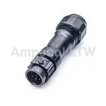 Produktfoto 1 von Amphenol Industrial X-LOK 20 mm Standard Rundsteckverbinder Stecker 5-polig Stecker 5A Kabel IP68
