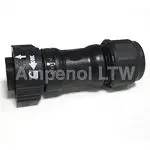 Produktfoto 1 von Amphenol Industrial X-LOK 28 mm Standard Rundsteckverbinder Buchse 10-polig Buchse 5A Kabel IP68