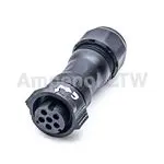 Produktfoto 1 von Amphenol Industrial X-LOK 28 mm Standard Rundsteckverbinder Buchse 6-polig Buchse 10A Kabel IP68