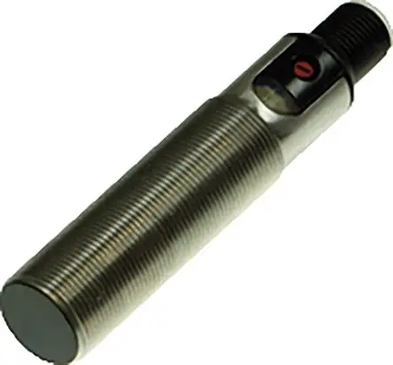 Produktfoto 1 von Pepperl + Fuchs M18 Kapazitiver Näherungssensor 8 mm, Gewinderohr / 100mA PnP, IP67 30 V dc