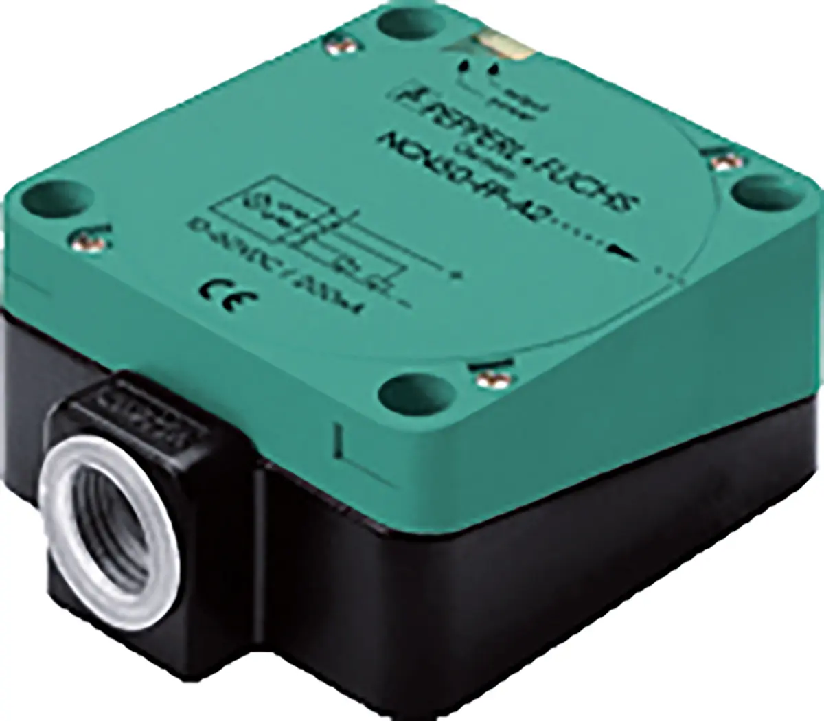 Produktfoto 1 von Pepperl + Fuchs Näherungssensor Induktiv, Kubisch 40 mm PNP 10 → 60 V dc / 200 mA NO+NC, IP68