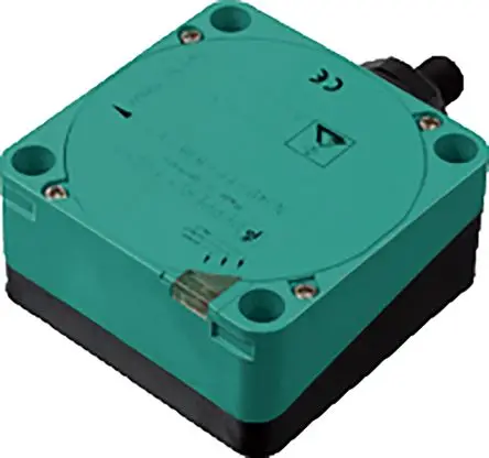 Pepperl + Fuchs Comfort M12 Induktiver Näherungssensor, Kubisch PnP / 200mA 40 mm, IP68 60 V dc