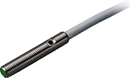 Produktfoto 1 von Pepperl + Fuchs M4 x 0.5 Induktiver Näherungssensor, Gewinderohr PnP / 100mA 0.6 mm, IP67 30 V dc