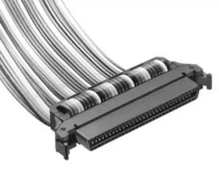Produktfoto 1 von Hirose FX Schnittstellenmodul Steckerbuchse, Buchse, 40-polig, 300V ac, Panel 500mA