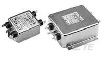 TE Connectivity Corcom W Entstörfilter, 250V ac, 6 A, Flanschmontage, Faston, 1-phasig / 50Hz, 60 Hz