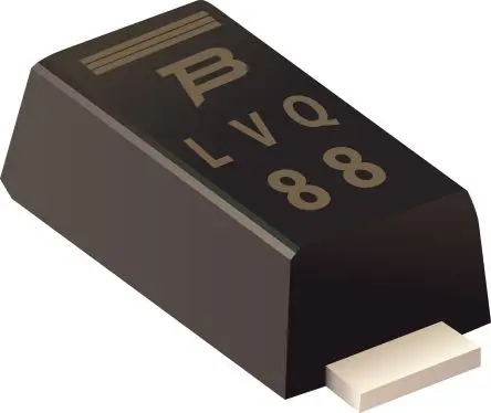 Produktfoto 1 von Bourns AEC-Q101 1 TVS-Diode Unidirektional Einfach 400 W 26.7 V min., 2-Pin, Oberfläche 24 V max SOD-123