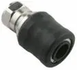 RS PRO Druckluft-Schnellkupplung Messing Stecker/Buchse, ISO 228 Klasse A, 1/4in