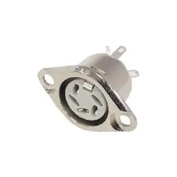 Produktfoto 1 von Deltron 630 Standard DIN-Buchse Gerade 5-polig, DIN 41524, DIN 45329, DIN 45327, DIN 45322, DIN 45326, 34V ac/dc 2A