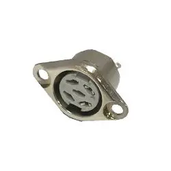 Produktfoto 1 von Deltron 630 Standard DIN-Buchse Gerade 5-polig, DIN 41524, DIN 45329, DIN 45326, DIN 45322, DIN 45327, 34V ac/dc 2A