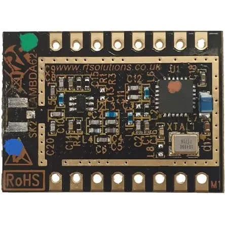 Produktfoto 1 von RF Solutions LoRa-Modul -148 dBm 22 dBm max., SPI LoRa