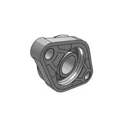 Produktfoto 1 von SKF 2-Loch Lagereinheit aus Verbundwerkstoff, Innen-Ø 25 mm, 38.8mm x 70 mm