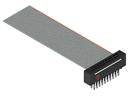 Produktfoto 1 von Samtec FFMD Flachbandkabel Flach AWG, Raster 1.27 mm