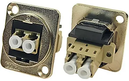 Produktfoto 1 von RS PRO Feedthrough LWL-Steckverbinder, LC, Multimodus, Duplex, 50/125 μm, PC 0.3dB, ø 900 μm