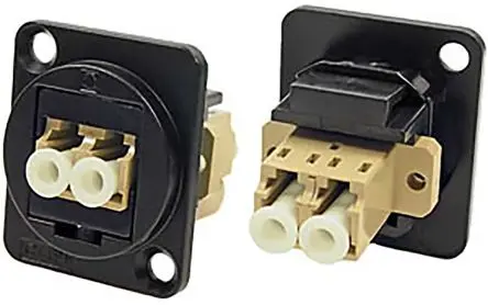 Produktfoto 1 von RS PRO FT LWL-Steckverbinder, LC, Multimodus, Duplex, 50/125 μm, PC 0.3dB, ø 900 μm, Schwarz