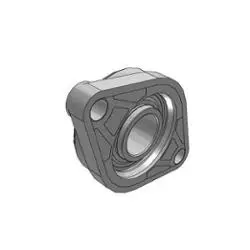 Produktfoto 1 von SKF Flanschlager-Einheit aus Edelstahl, Innen-Ø 35 mm, 46.4mm x 156 mm