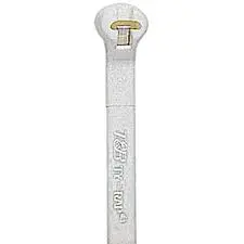 Produktfoto 1 von Thomas & Betts Ty-Rap Nylon 6.6 Kabelbinder Nicht lösbar Weiß 2.3 mm x 101.6 mm