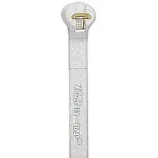 Thomas & Betts Ty-Rap Nylon 6.6 Kabelbinder Nicht lösbar Weiß 2.3mm x 101.6 mm