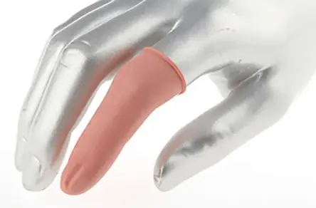 Produktfoto 1 von RS PRO Fingerlinge Latex Rosa 720 Per Pack Stk. Antistatisch