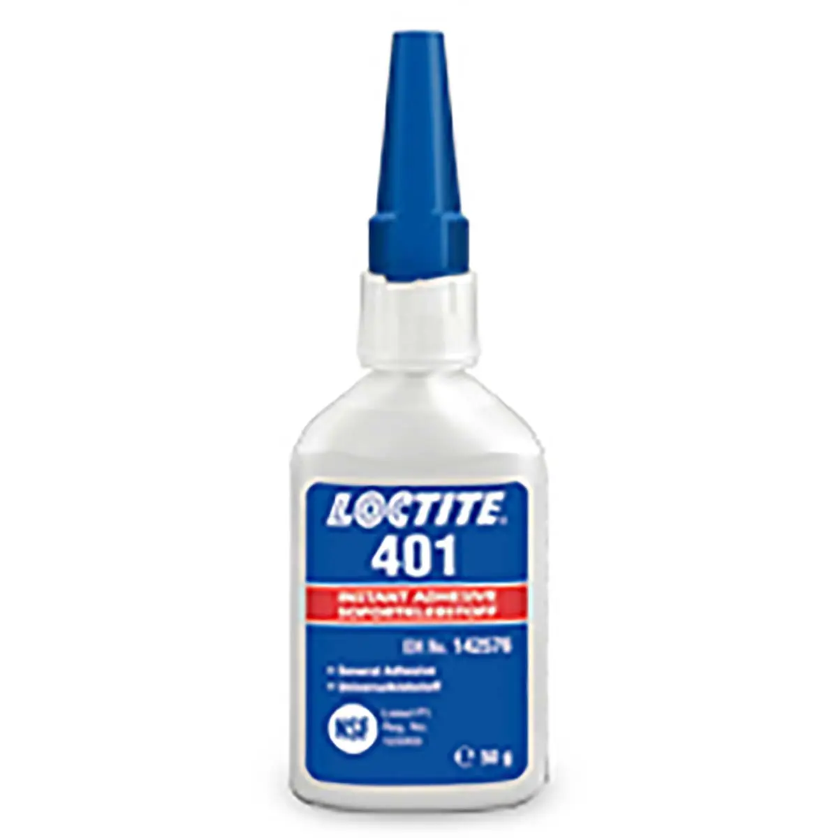 Produktfoto 1 von Loctite 401 Sofortklebstoff Cyanacrylat Flüssig transparent, Flasche 50 g