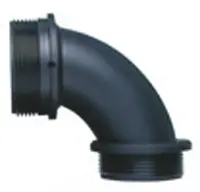Produktfoto 1 von Adaptaflex ASF Nylon 6.6 Kabelrohr Befestigung PG21 28 mm Schwarz Schwarz-Finish IP68, IP40, IP66, IP69K