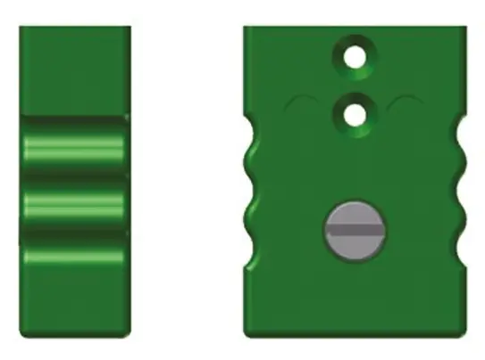 Produktfoto 1 von Reckmann Standardgröße Thermoelement-Steckverbinder Steckbuchse für Thermoelement Typ K