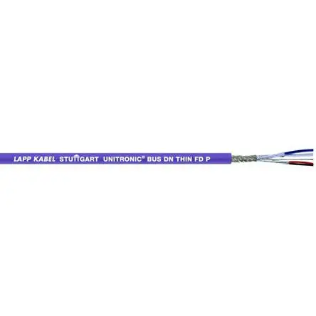 Produktfoto 1 von Lapp UNITRONIC BUS PB Datenkabel, 2-adrig x 0.64 mm² 19 AWG Geschirmt Violett, 100 m, Polyvinylchlorid