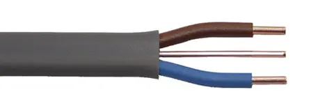 Produktfoto 1 von Prysmian 6242Y Netzkabel, 3-adrig Grau /Ø 8.5 mm Außen-ø , 100 m 70 °C, 500V, Polyvinylchlorid