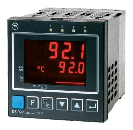 Produktfoto 1 von P.M.A KS92 PID Temperaturregler Panel, 4 x Relais Ausgang/ Thermoelement, Universitäten, Widerstands-Temperaturfühler