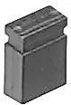 Produktfoto 1 von ASSMANN WSW Schwarz Jumper Buchse 2-polig, Raster 2 mm 1-reihig, Länge 5 mm, Oben geschlossen
