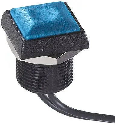 Produktfoto 1 von APEM IR Druckschalter Tastend Panel Ø 16 mm, SPST / 200mA 48 V dc 250 V ac, IP67