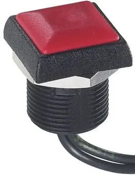 Produktfoto 1 von APEM IR Druckschalter Tastend Panel Ø 16 mm, SPST / 200mA 48 V dc 250 V ac, IP67