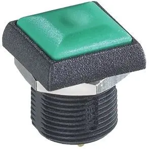 Produktfoto 1 von APEM IR Druckschalter Tastend Panel Ø 16 mm, SPST / 200mA 48 V dc 250 V ac, IP67