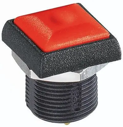 Produktfoto 1 von APEM IR Druckschalter Tastend Panel Ø 16 mm, SPST / 200mA, IP67