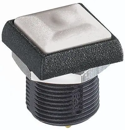 Produktfoto 1 von APEM IR Druckschalter Tastend Panel Ø 16 mm, SPST / 200mA 48 V dc 250 V ac, IP67