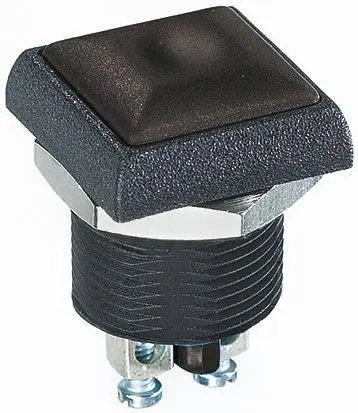 Produktfoto 1 von APEM IR Druckschalter Tastend Panel Ø 16 mm, SPST / 2A 48 V dc 250 V ac, IP67