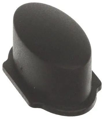 Produktfoto 1 von MEC Drucktastenkappe Schwarz für Druckschalter Serie 3F