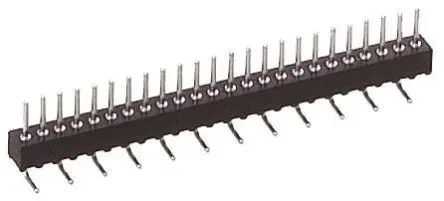 Produktfoto 1 von Preci-Dip 850 Stiftleiste Gerade, 8-polig / 1-reihig, Raster 1.27 mm Raster Oberfläche, Unisoliert