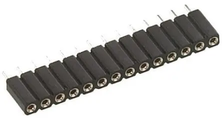 Preci-Dip Durchsteckmontage SIL-Sockel Gerade, 11-Pin Gold, Zinn, Raster 2.54 mm Lot 3A 100 V ac, 150V dc