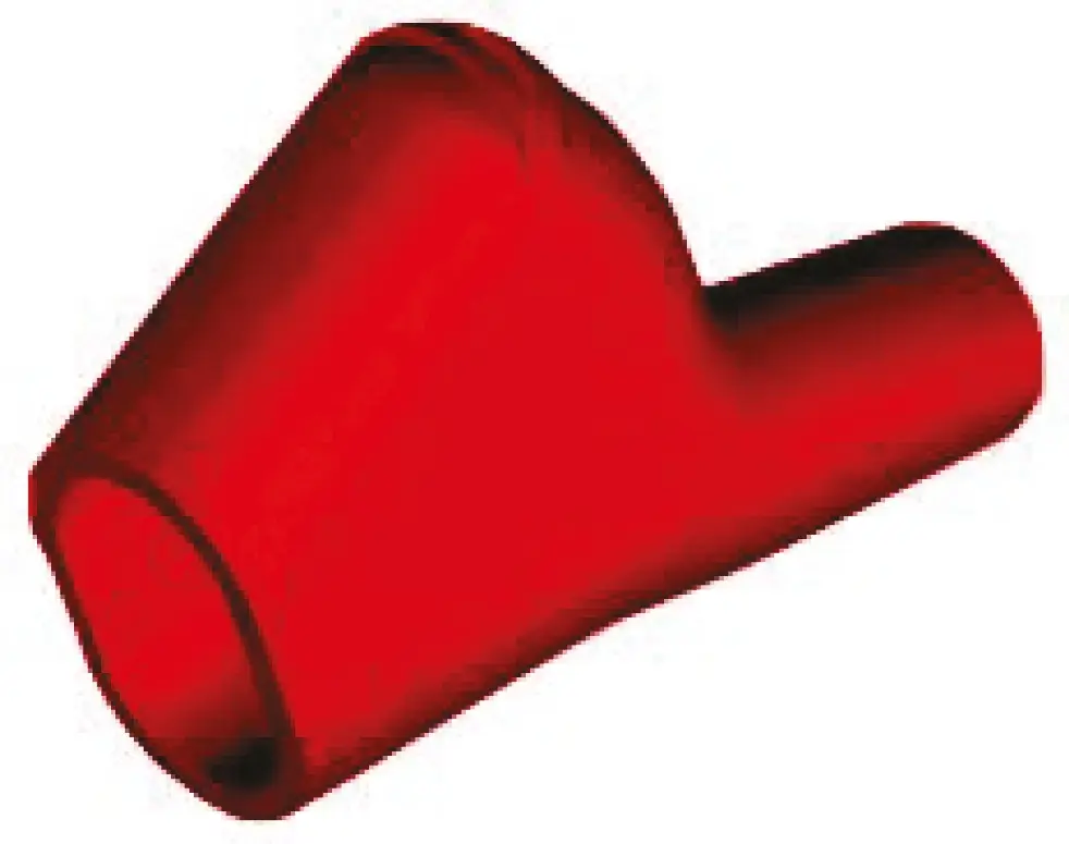 Produktfoto 1 von Mueller Electric Isolations-Schutzkappe, Rot Polyvinylchlorid