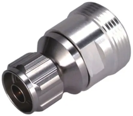 Produktfoto 1 von Huber+Suhner HF Adapter, 50 Ω, Gerade, 7.5GHz Stecker Buchse, Koaxial Nennspannung