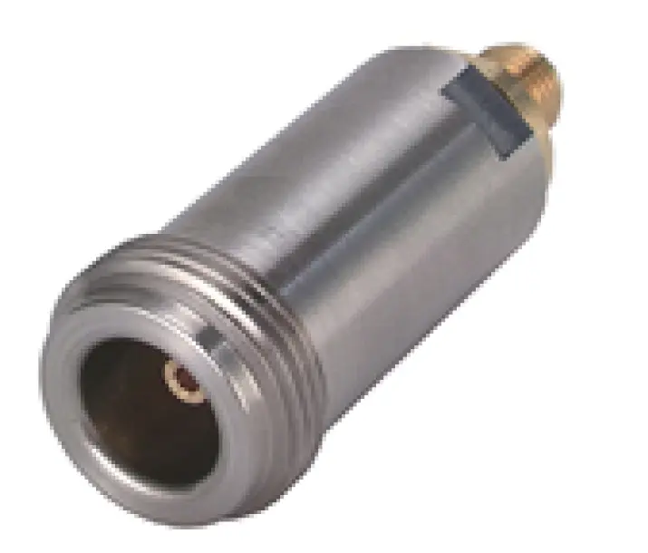 Produktfoto 1 von Huber+Suhner HF Adapter, 50 Ω, Gerade, 18 GHz Buchse Buchse, Koaxial Nennspannung