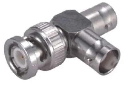 Produktfoto 1 von Huber+Suhner HF Adapter, 50 Ω, T, 4GHz Buchse Stecker, Koaxial Nennspannung