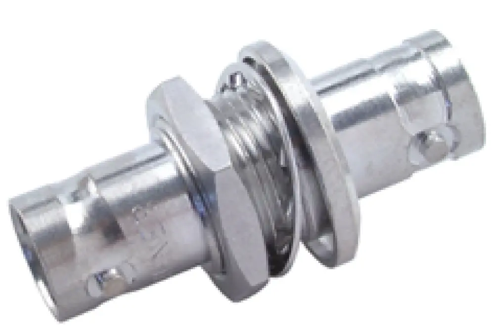 Produktfoto 1 von Huber+Suhner HF Adapter, 75 Ω, Gerade, 1 GHz Buchse Buchse, Koaxial Nennspannung