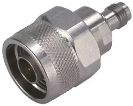 Produktfoto 1 von Huber+Suhner HF Adapter, 50 Ω, Gerade, 18GHz Stecker Buchse, Koaxial Nennspannung