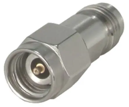 Produktfoto 1 von Huber+Suhner HF Adapter, 50 Ω, Gerade, 40GHz Buchse Buchse, Koaxial Nennspannung