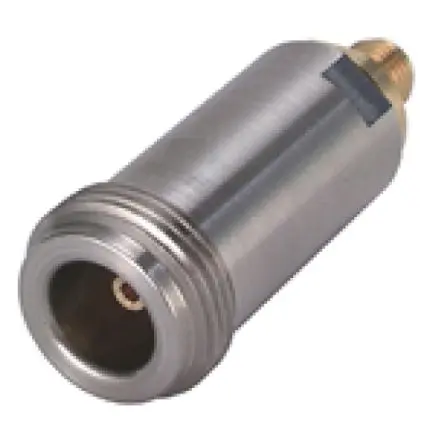 Produktfoto 1 von Huber+Suhner HF Adapter, 50 Ω, Gerade, 18GHz Stecker Stecker, Koaxial Nennspannung