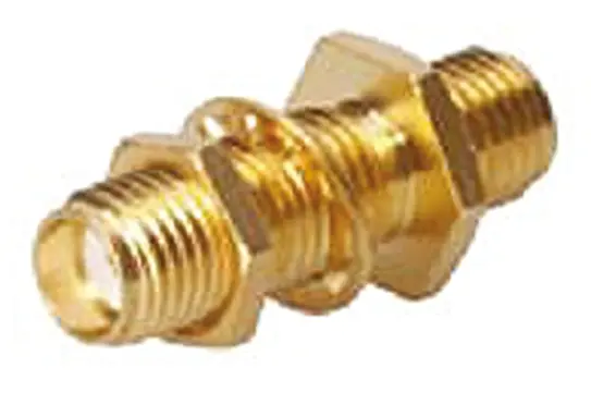 Produktfoto 1 von Huber+Suhner HF Adapter, 50 Ω, Gerade, 26.5 GHz Buchse Buchse, Koaxial Nennspannung